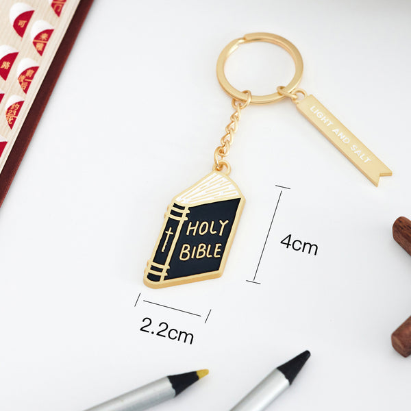 【钥匙扣挂饰】金属原创手绘设计 彩虹/同在/平安喜乐