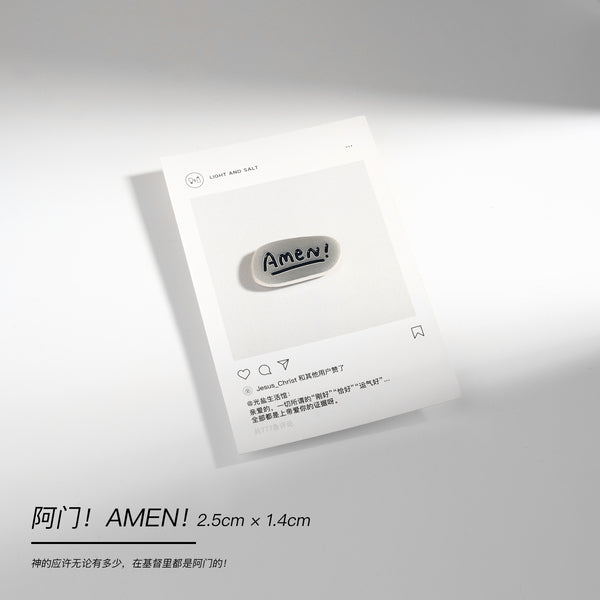 【胸针】手绘小胸针珐琅工艺 小羊/光和盐/上帝的孩子