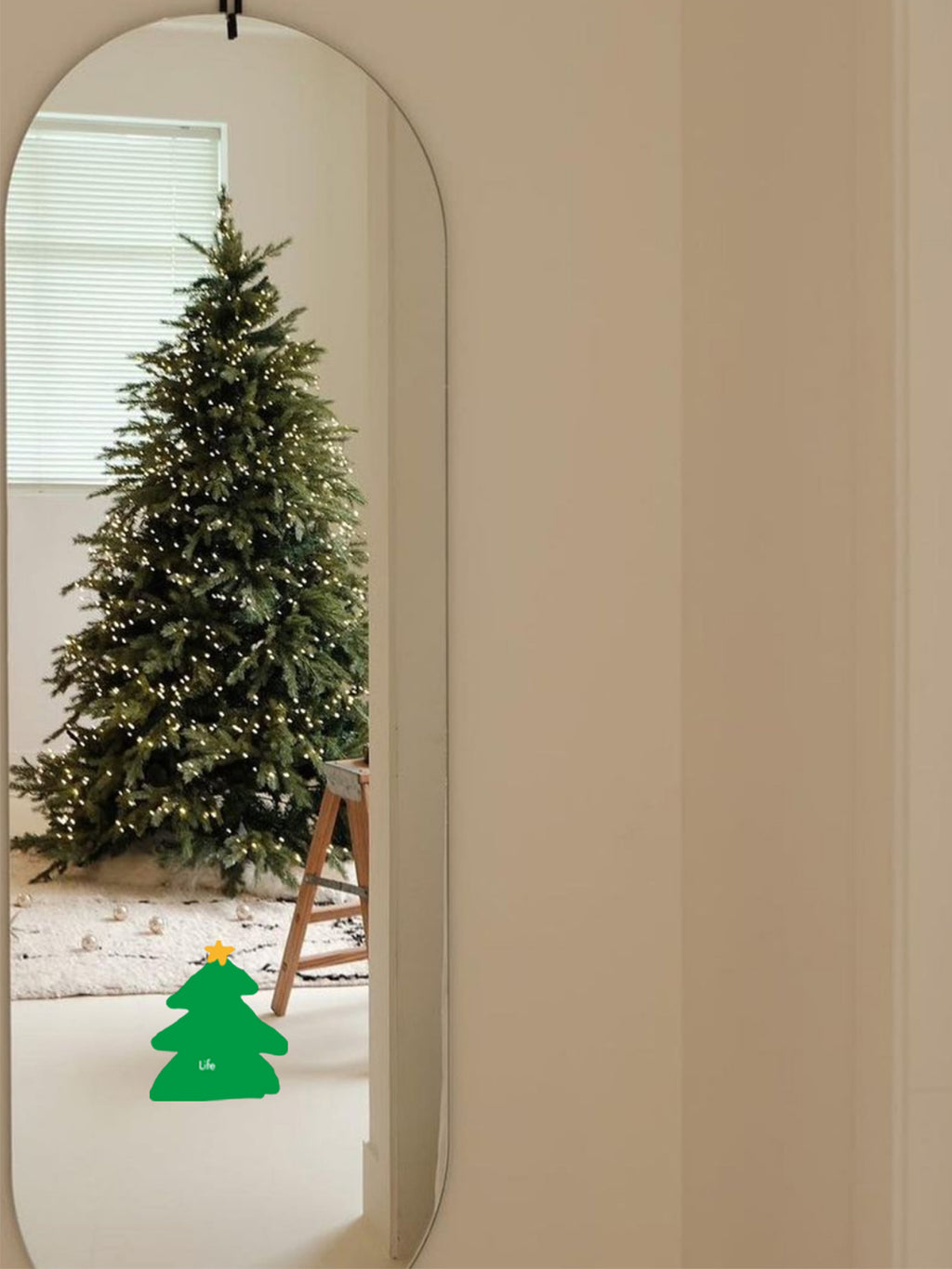 【氛围感贴纸】随处贴镜面墙面窗户玻璃多用途PVC彩色贴纸「小巧思大作用」