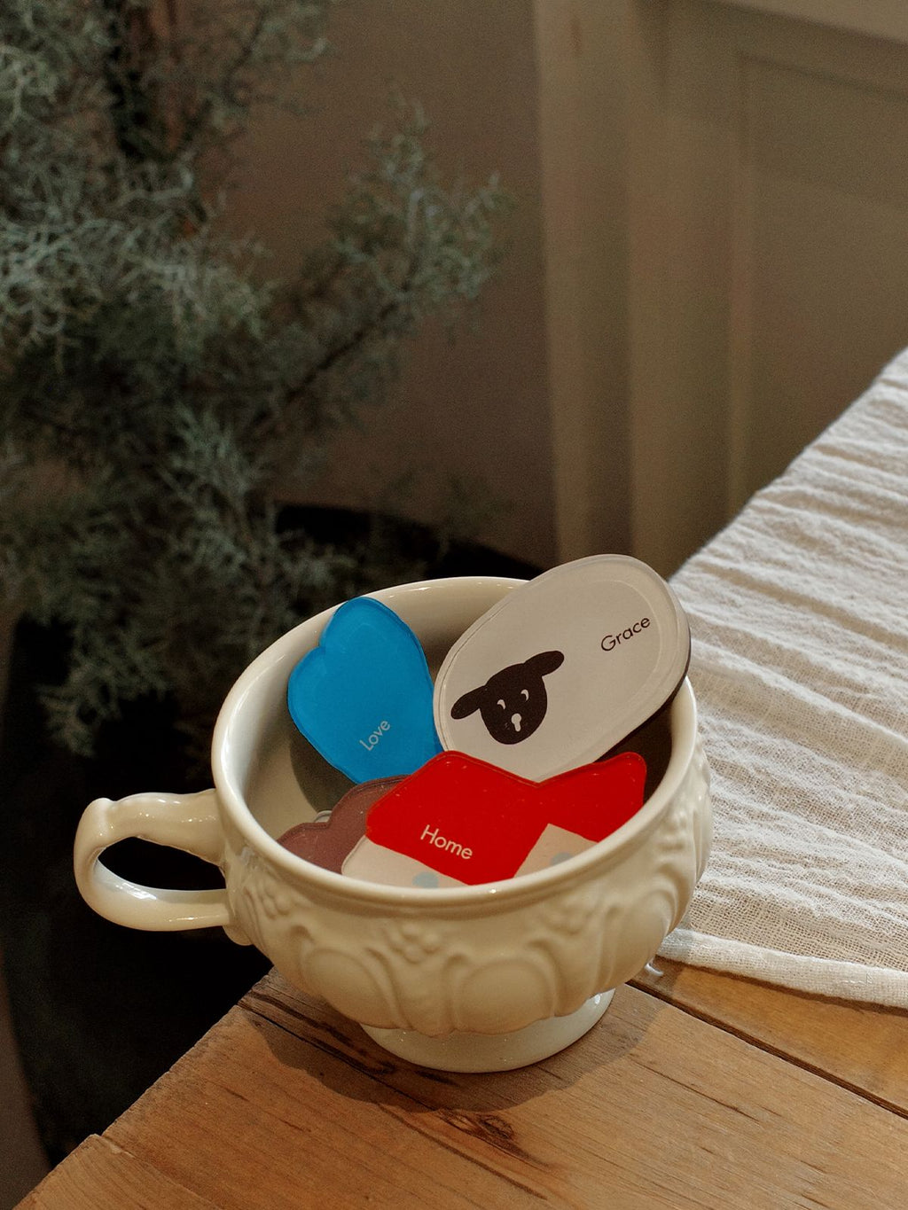 光盐生活馆原创设计插画元素色彩亚克力冰箱贴磁力贴