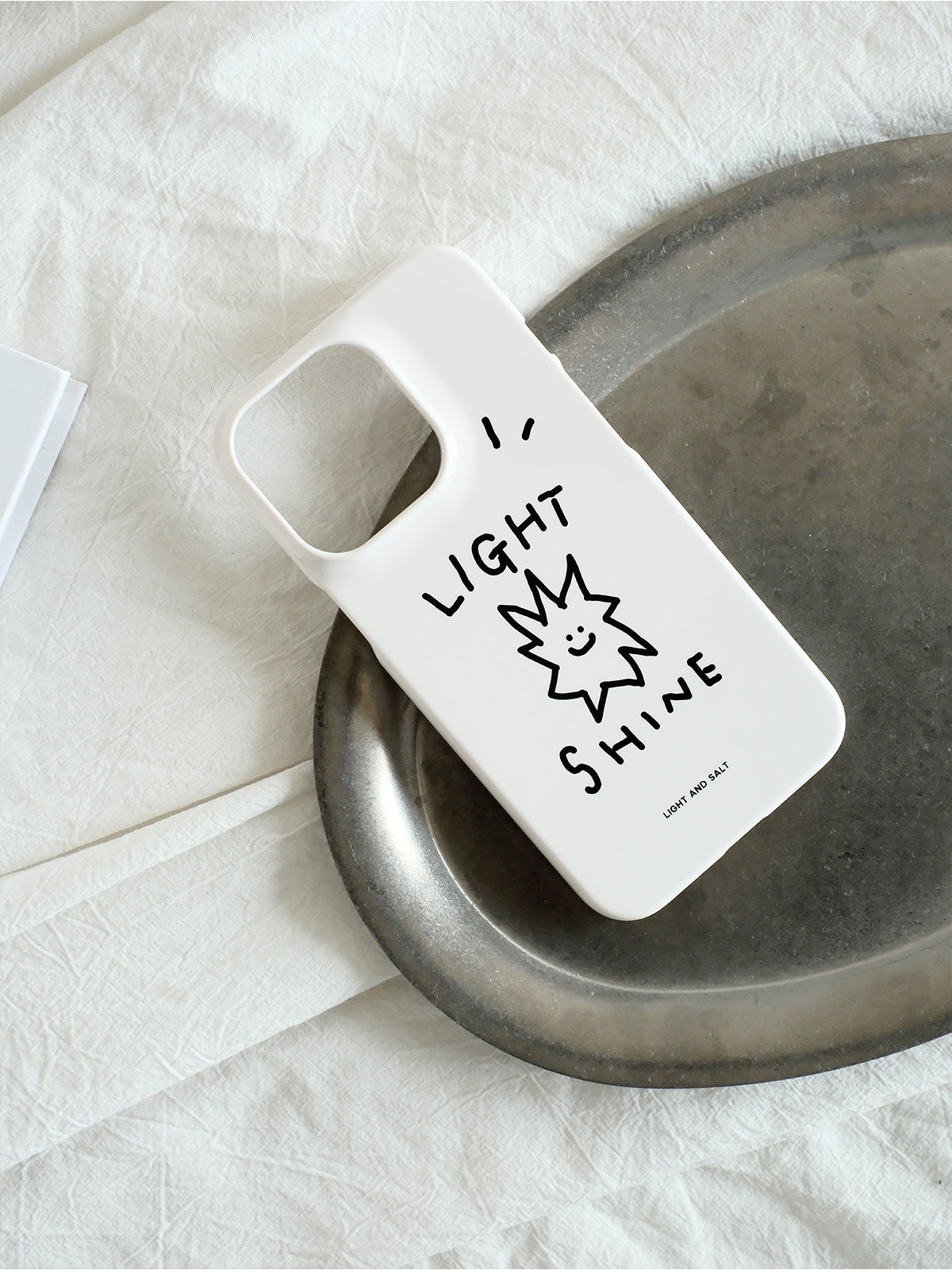 光盐生活馆菲林手机壳韩国进口不发黄不变色半包手机壳/发光如星 Light Shine