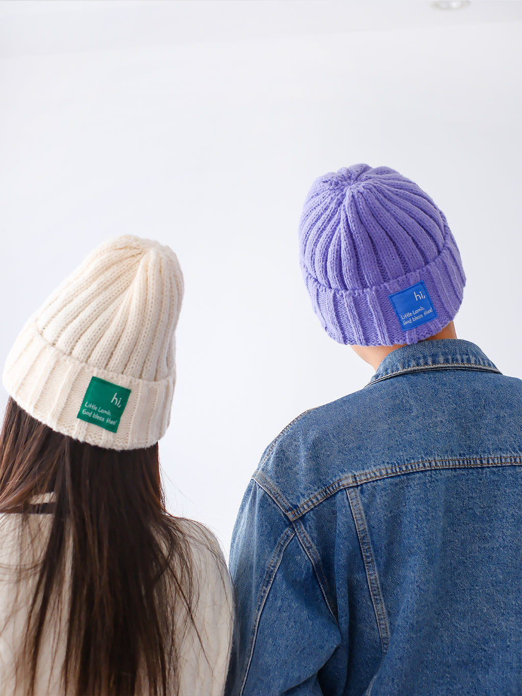 【 Knitted Hat 】 Little lamb, God bless you~Original Knitted Hat for Men and Women, Winter Insulation and Warmth