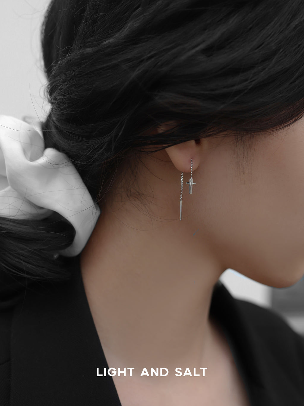 S925银饰百搭简约耳饰耳钉气质小巧个性