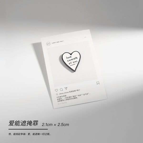 【胸针】手绘小胸针珐琅工艺 小羊/光和盐/上帝的孩子