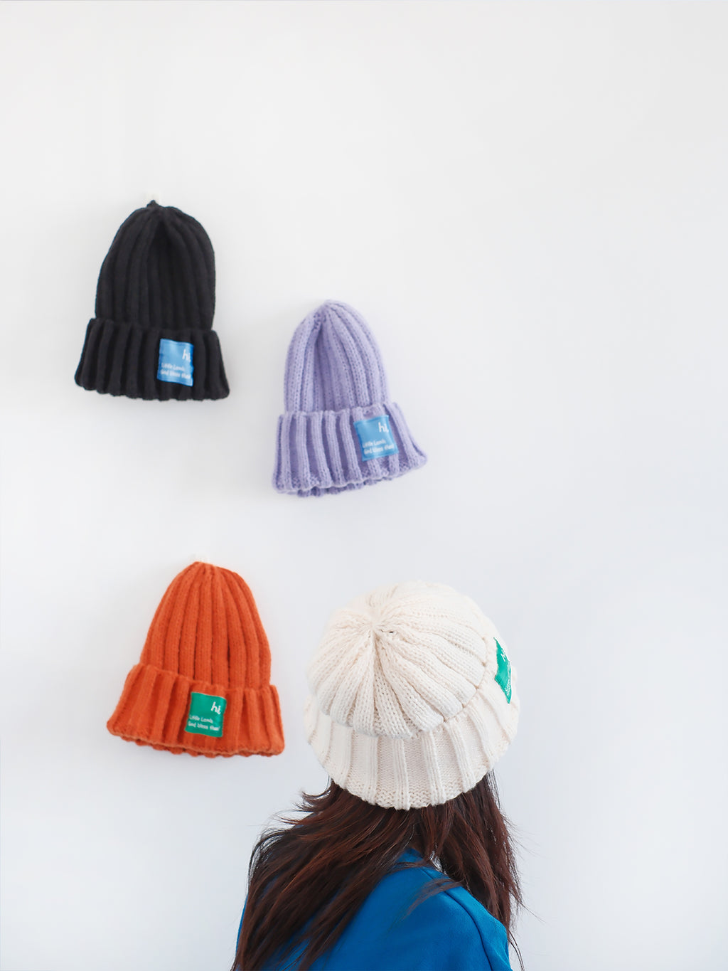 【 Knitted Hat 】 Little lamb, God bless you~Original Knitted Hat for Men and Women, Winter Insulation and Warmth