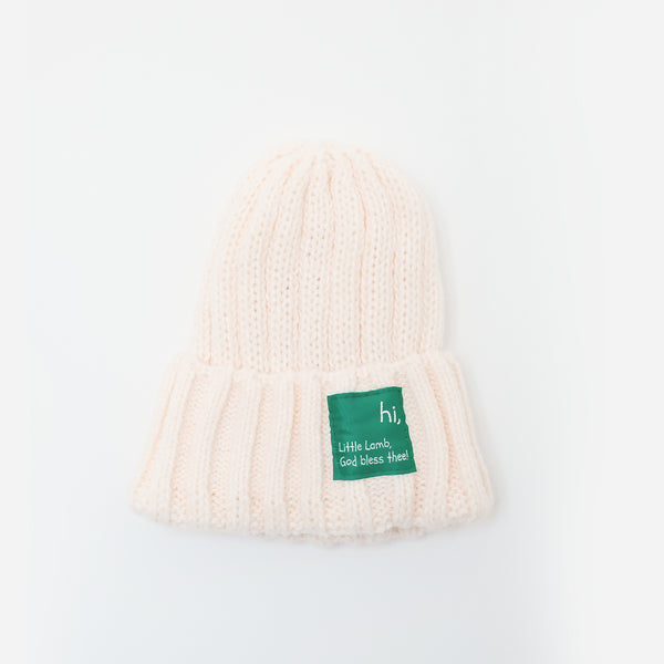 【 Knitted Hat 】 Little lamb, God bless you~Original Knitted Hat for Men and Women, Winter Insulation and Warmth