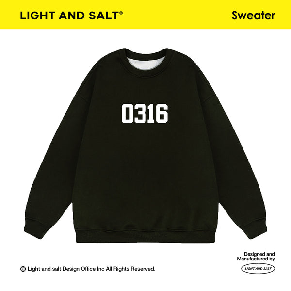 光盐生活馆秋冬新款重磅480g秋冬圆领双层卫衣休闲百搭宽松显瘦/0316