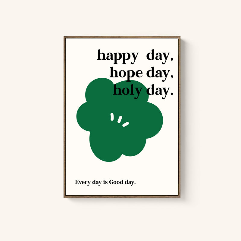 【装饰画】原创设计装饰画 相信祂的时间