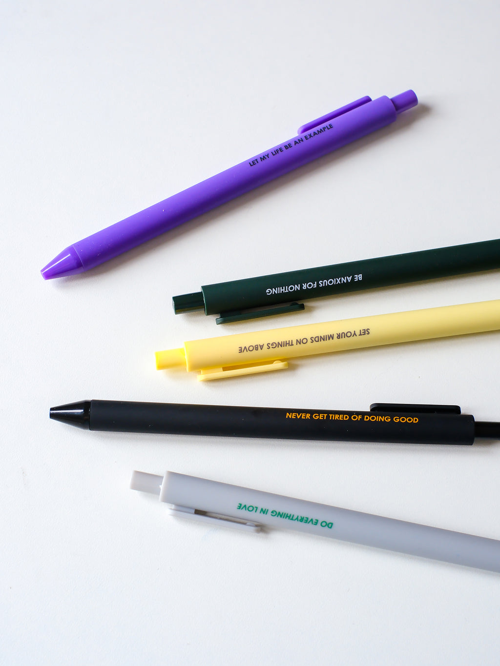 【中性笔】美好文字小提醒中性笔流畅书写