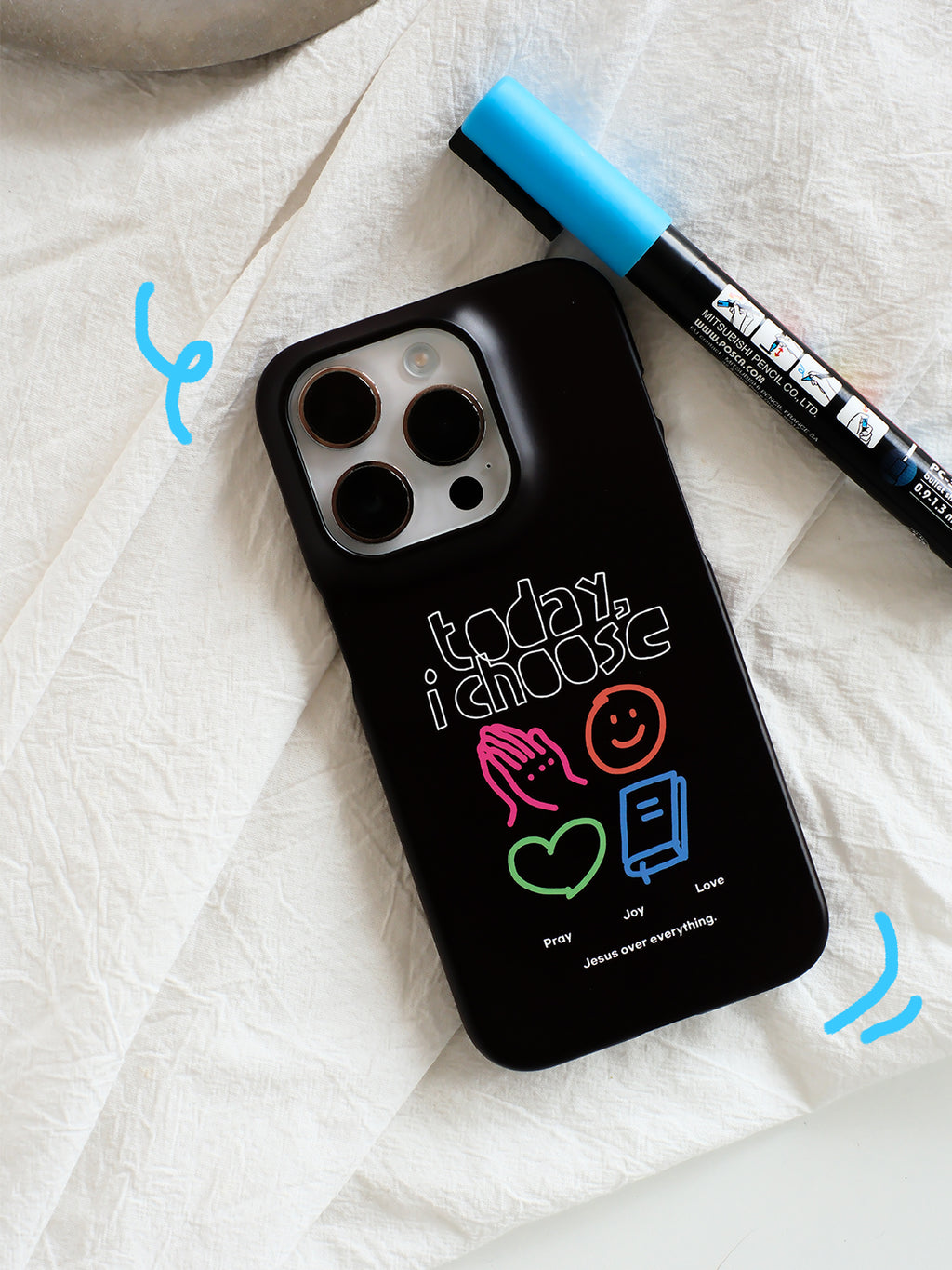 光盐生活馆菲林手机壳韩国进口不发黄不变色半包手机壳/每天的选择 Today I Choose