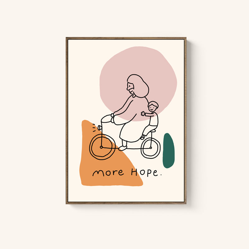 【装饰画】原创设计装饰画 有信有望有爱