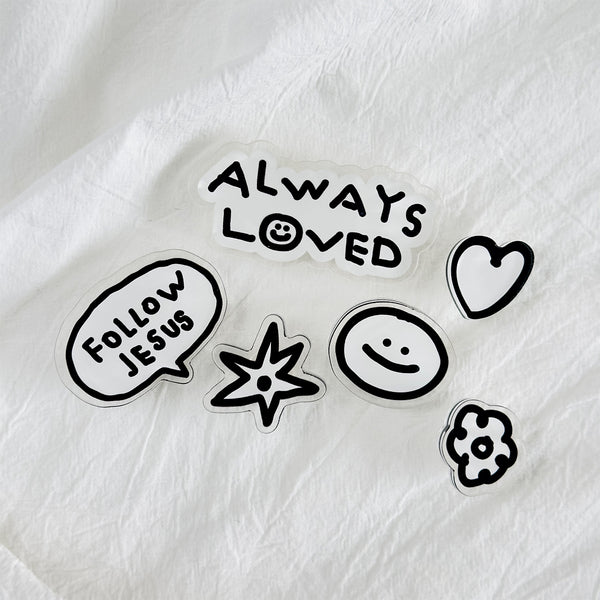 【鞋花插件】光盐生活馆原创设计「花香满径」亚克力洞洞鞋花插件