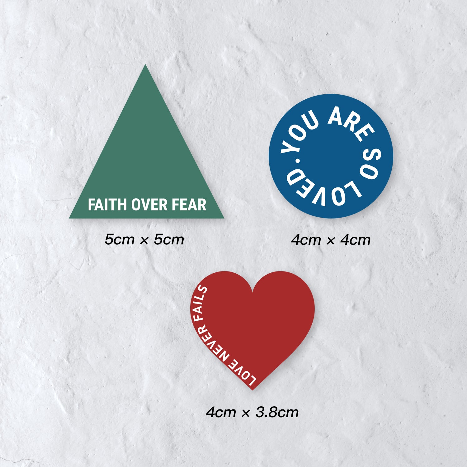 【冰箱贴】亚克力手绘冰箱贴/五饼二鱼/福杯满溢/主的小羊/教堂