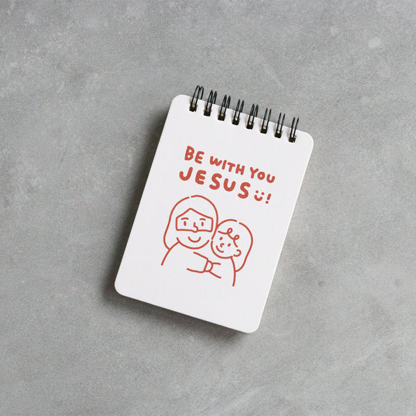 【线圈本】手绘卡通字母线圈本经文记事本便携上翻80页