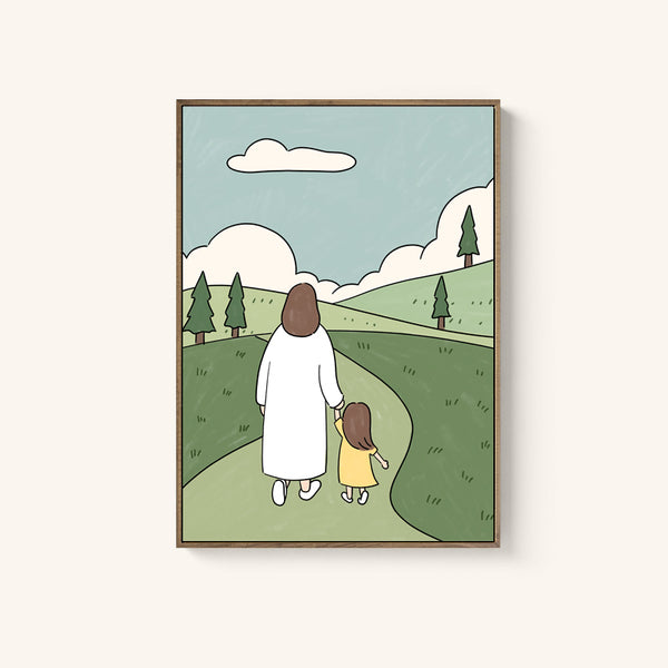 【装饰画】原创设计装饰画 未来有祢/充满惊喜