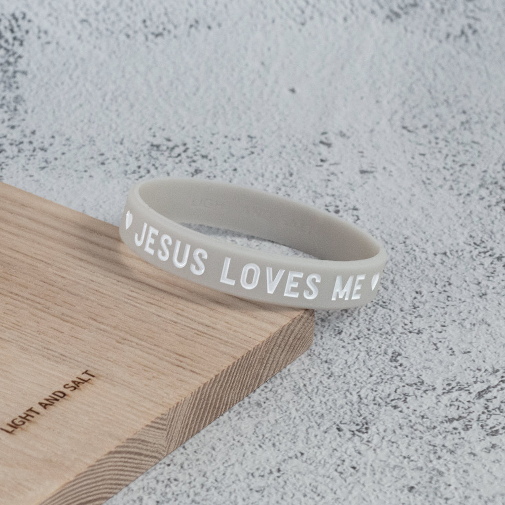 【团契手环】硅胶防水话语手环 我是上帝的孩子 耶稣爱我