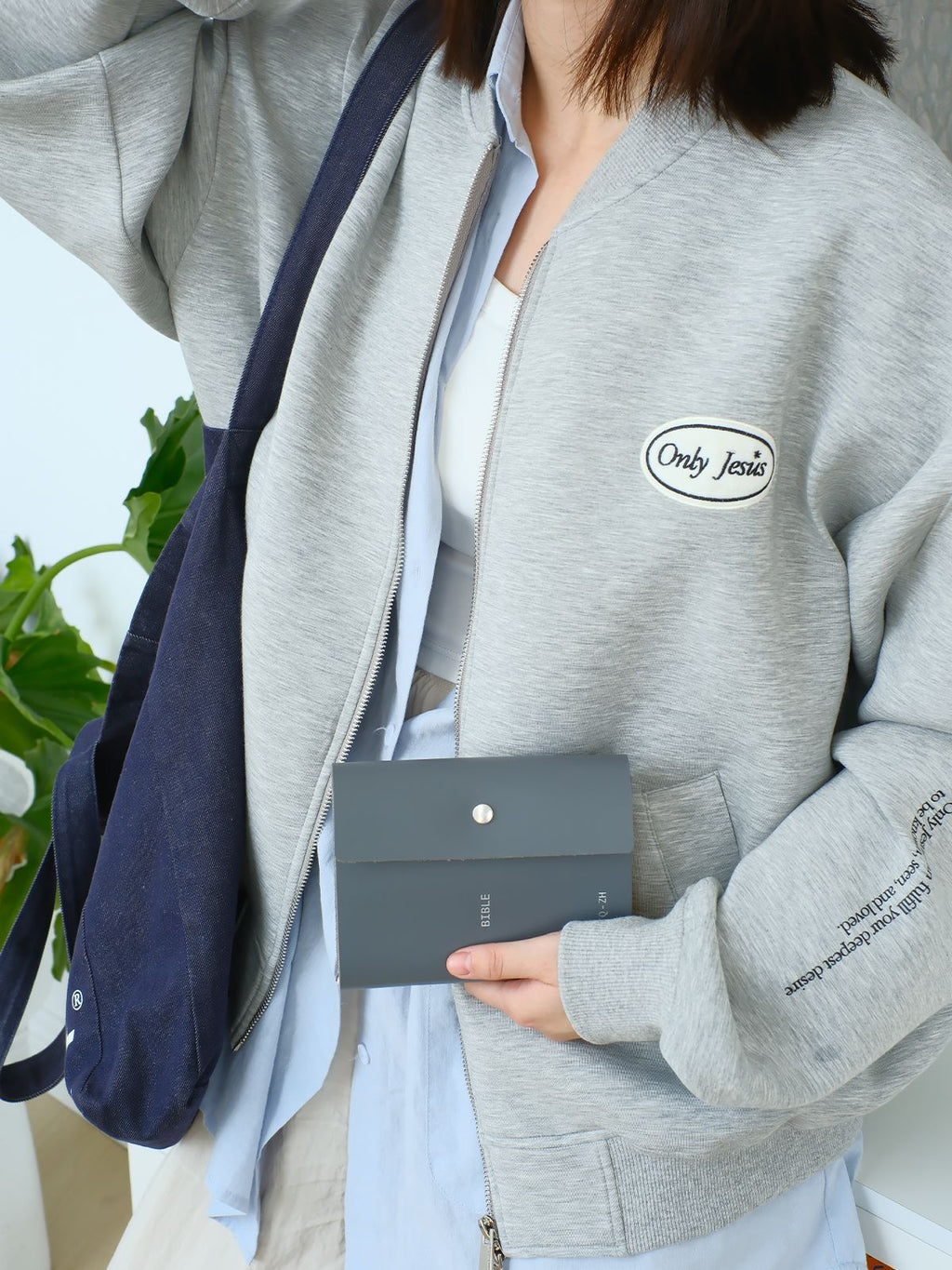 Guangyan Life Hall/Original Design "Only You" Autumn/Winter Baseball Jacket, Air Cotton Jacket