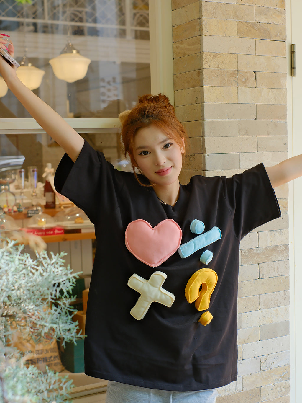 福号Tee/THE GOSPEL/光盐生活馆2025夏季新品纯棉T恤男女同款立体图案设计情侣款T恤