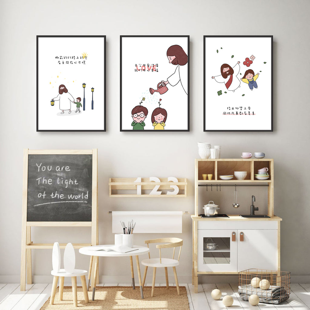 【装饰画】原创设计装饰画 仰望/脚前的灯光