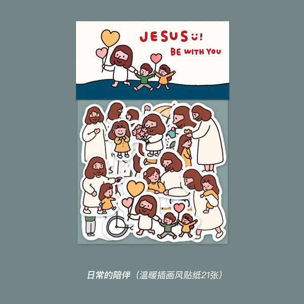 【装饰贴纸】PVC防水手绘卡通文字贴纸