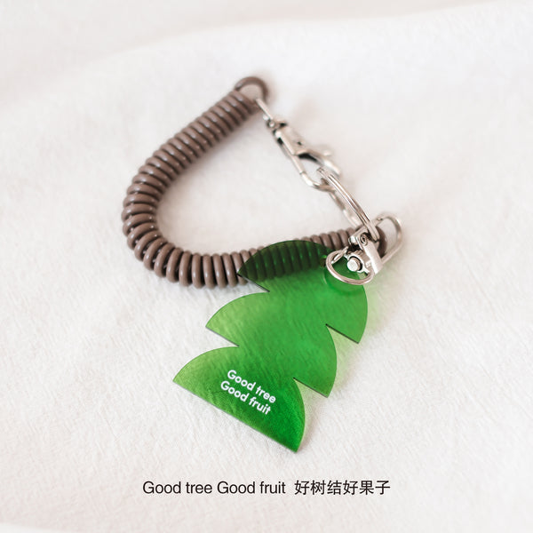 【亞克力鑰匙圈】彩色亞克力鑰匙圈 彈性繩吊飾 可愛設計 小型掛飾 汽車吊飾