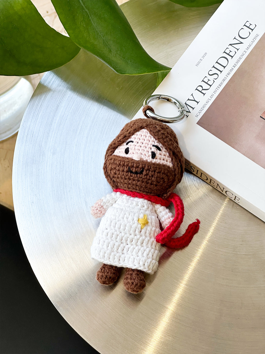 光盐生活馆稣稣家系列手工编织公仔挂件多用途装饰