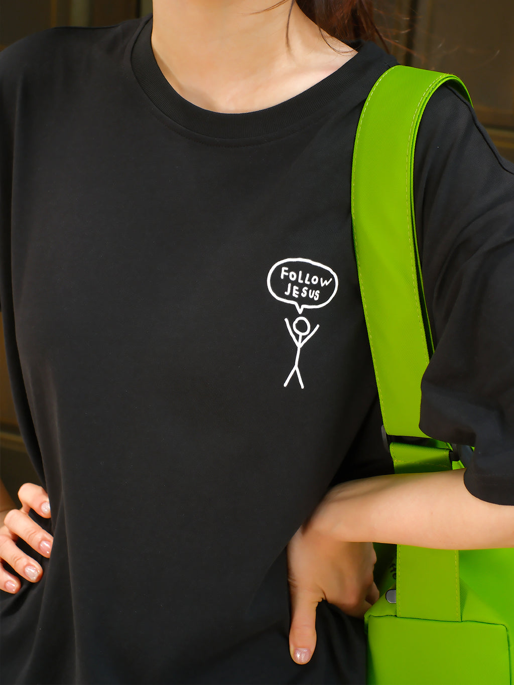 光盐生活馆x索罗娜黑科技T恤冰感速干防晒240GT恤/跟随 Follow Jesus