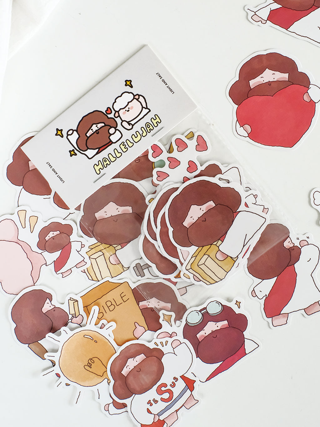 光盐生活馆原创设计卡通表情包贴纸不干胶PVC贴纸rua稣嘟嘟