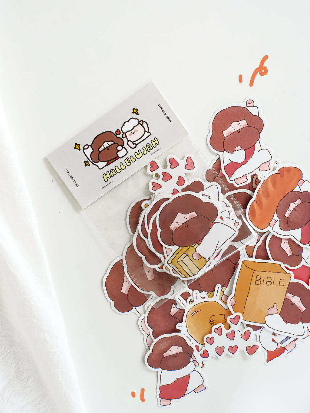 光盐生活馆原创设计卡通表情包贴纸不干胶PVC贴纸rua稣嘟嘟