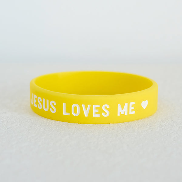 光盐生活馆原创硅胶手环儿童手环彩色美好的文字/上帝的孩子/耶稣爱我/阿们