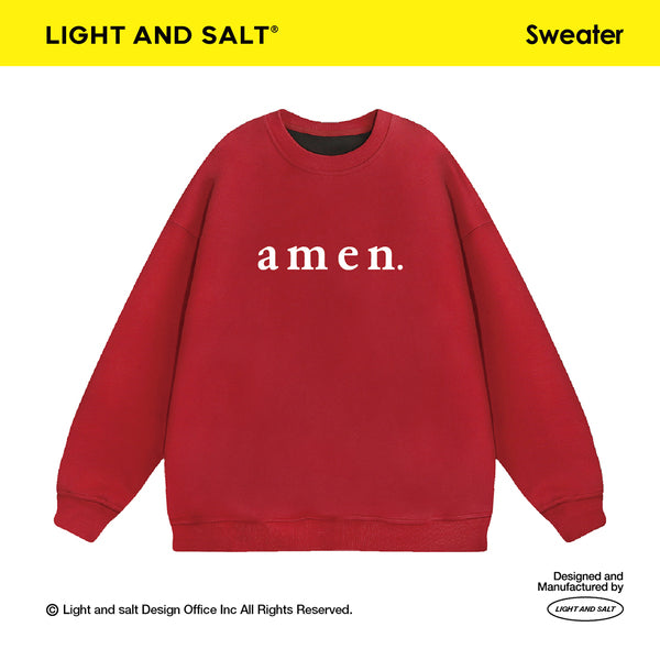 光盐生活馆秋冬新款重磅480g秋冬圆领双层卫衣休闲百搭宽松显瘦/阿们