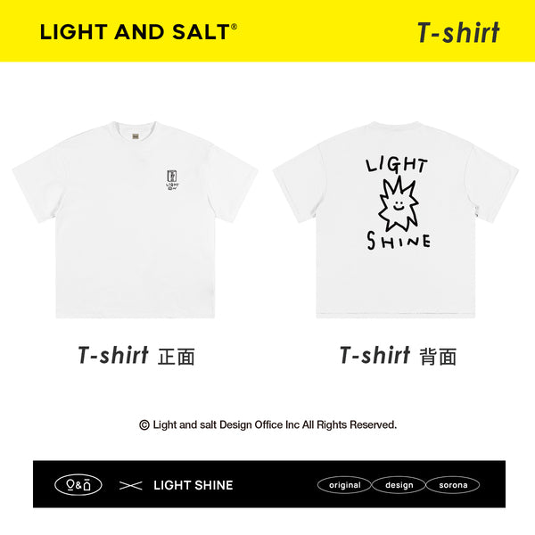 光盐生活馆x索罗娜黑科技T恤冰感速干防晒240GT恤/发光如星 Light shine