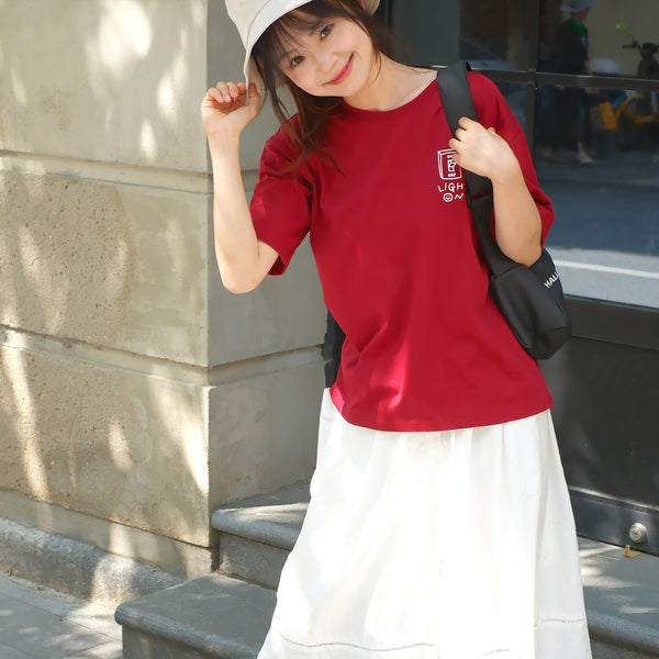 光盐生活馆x索罗娜黑科技T恤冰感速干防晒240GT恤/发光如星 Light shine