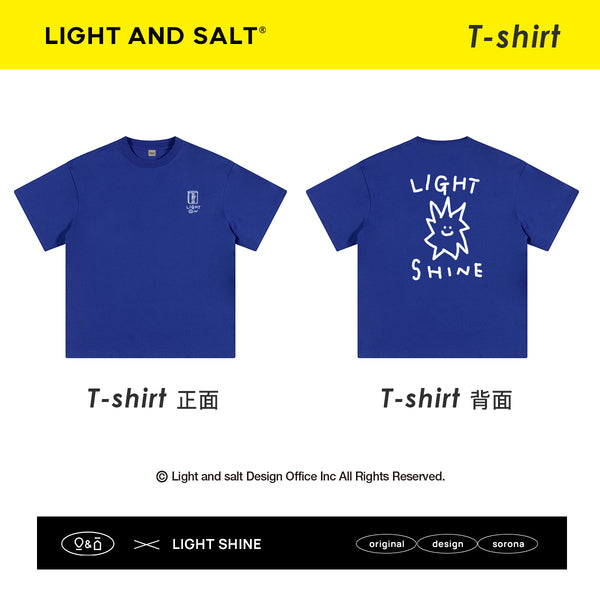 光盐生活馆x索罗娜黑科技T恤冰感速干防晒240GT恤/发光如星 Light shine