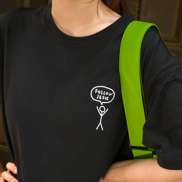 光盐生活馆x索罗娜黑科技T恤冰感速干防晒240GT恤/跟随 Follow Jesus