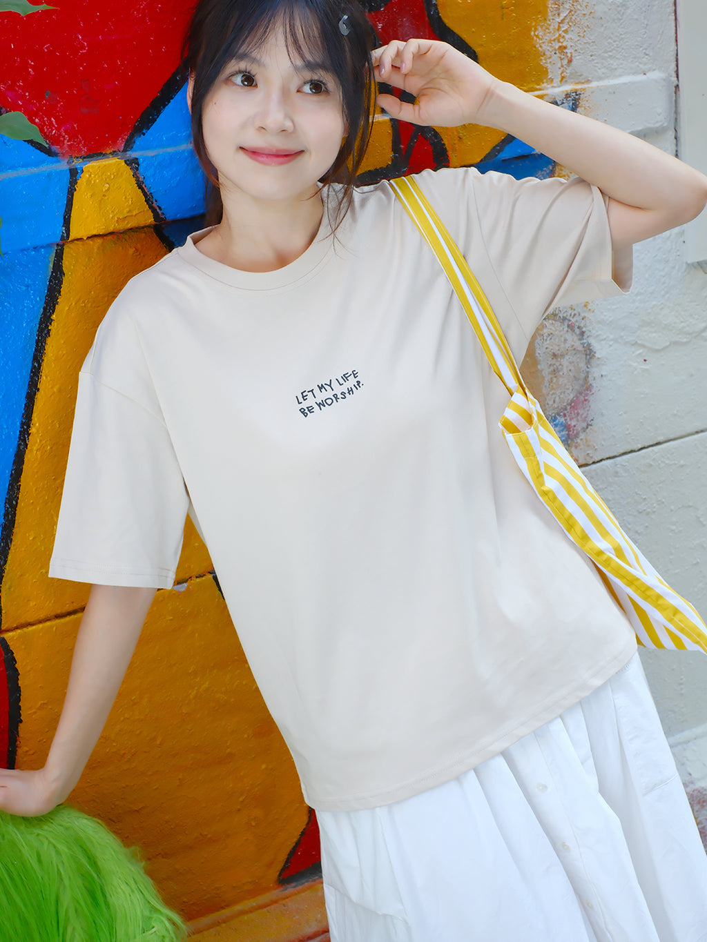 光盐生活馆x索罗娜黑科技T恤冰感速干防晒240GT恤/让生活成为敬拜 Let my life be worship