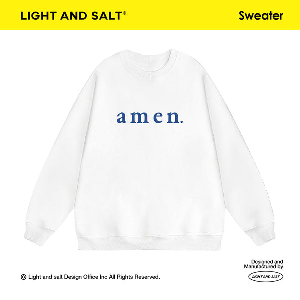 光盐生活馆秋冬新款重磅480g秋冬圆领双层卫衣休闲百搭宽松显瘦/阿们