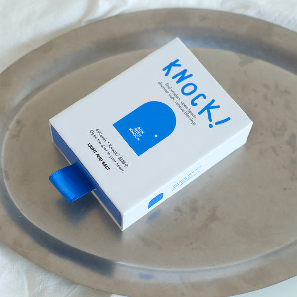 光盐生活馆桌游卡牌提问分享破冰探索信仰互动卡牌/敲敲卡 Knock！Knock！