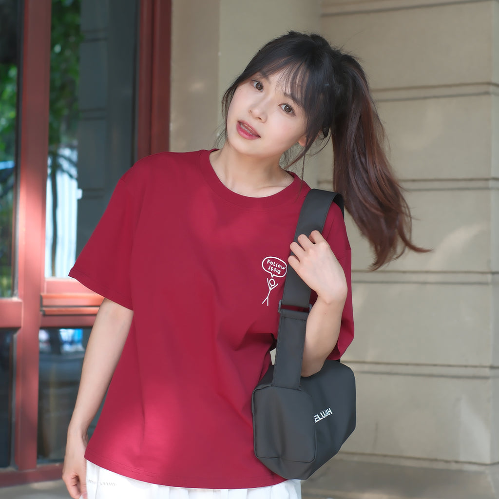 光盐生活馆x索罗娜黑科技T恤冰感速干防晒240GT恤/跟随 Follow Jesus