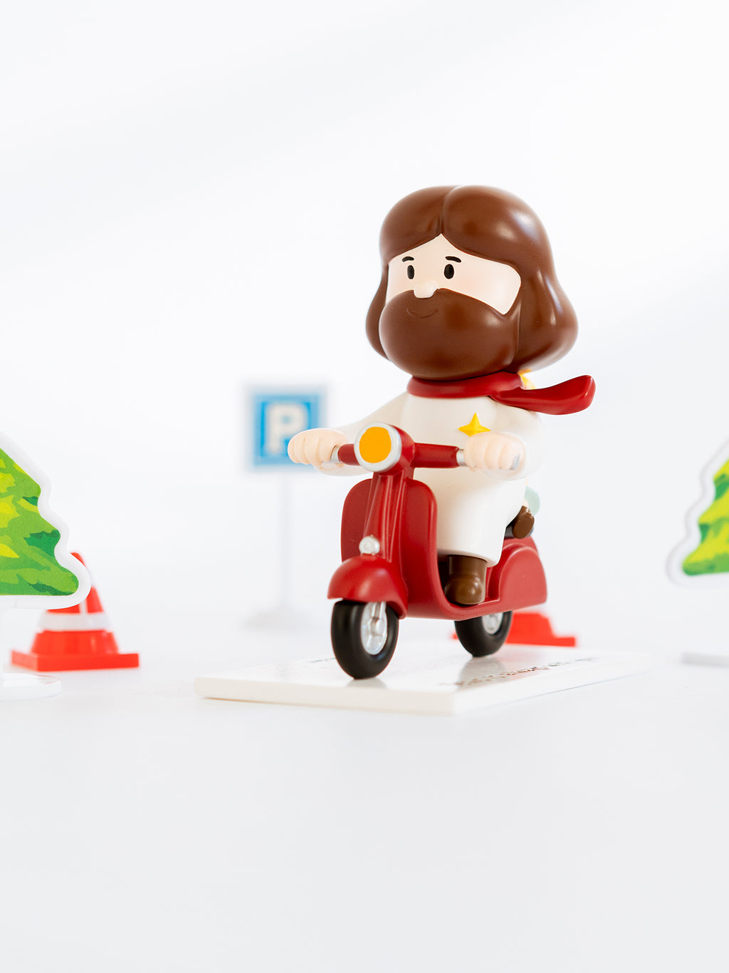 光盐生活馆/SuSu系列卡通手办摆件汽车摆件精品明盒手办/一路有耶稣